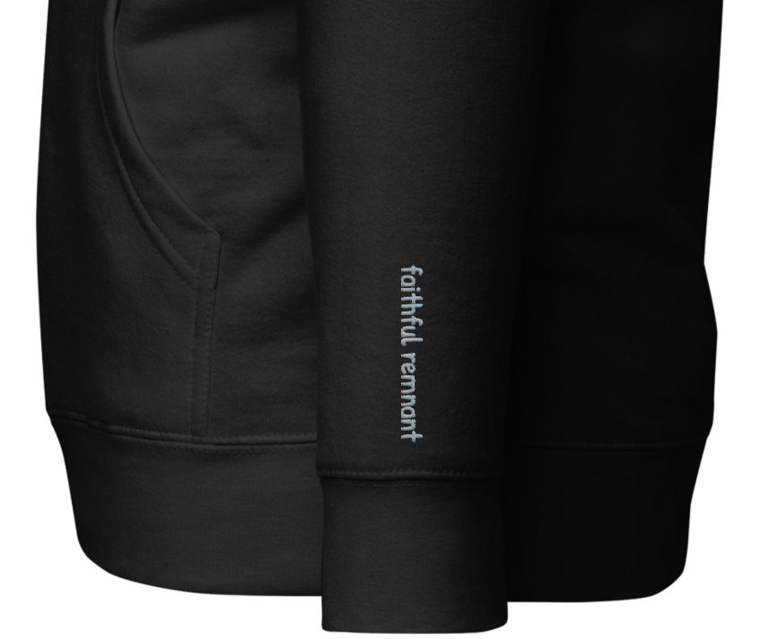 kingdom over culture hoodie – Black